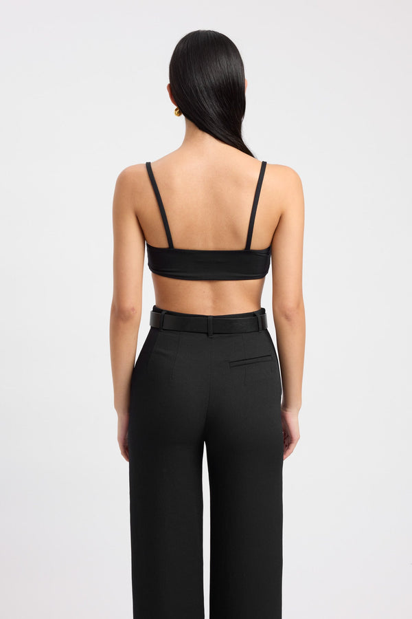 Kookai Lottie Crop Black