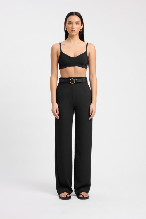 kookai Lottie Crop Black