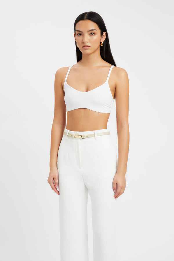 Kookai Lottie Crop White