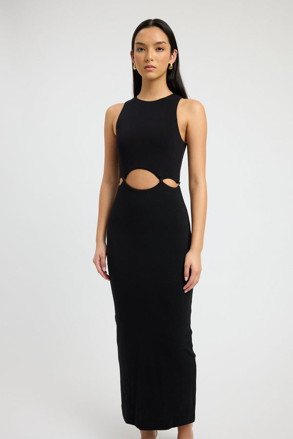 Kookai Lottie Midi Dress Black