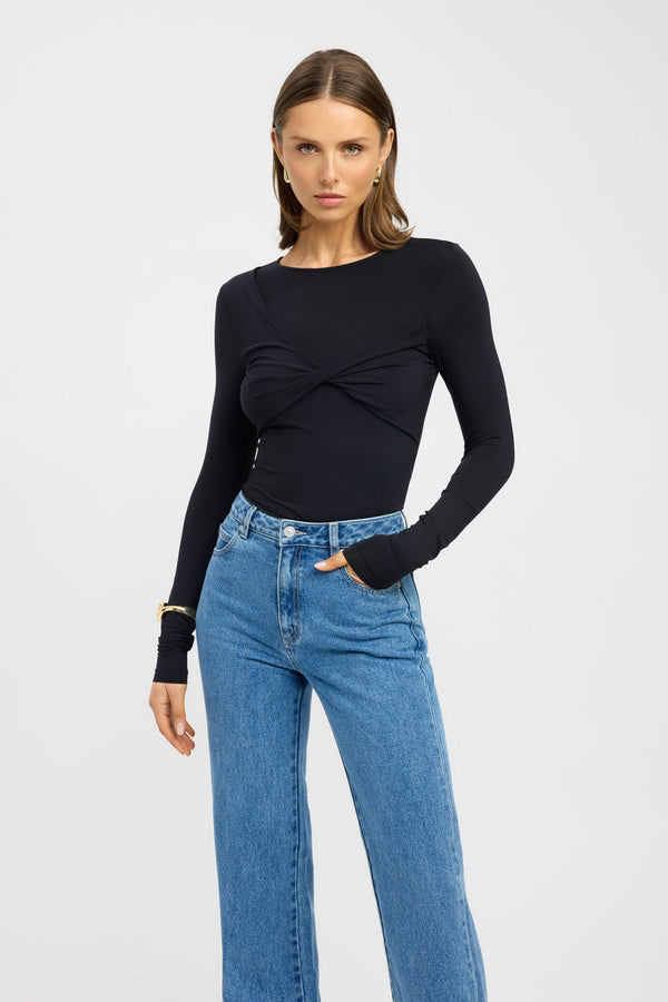 Kookai Louisa Top Black