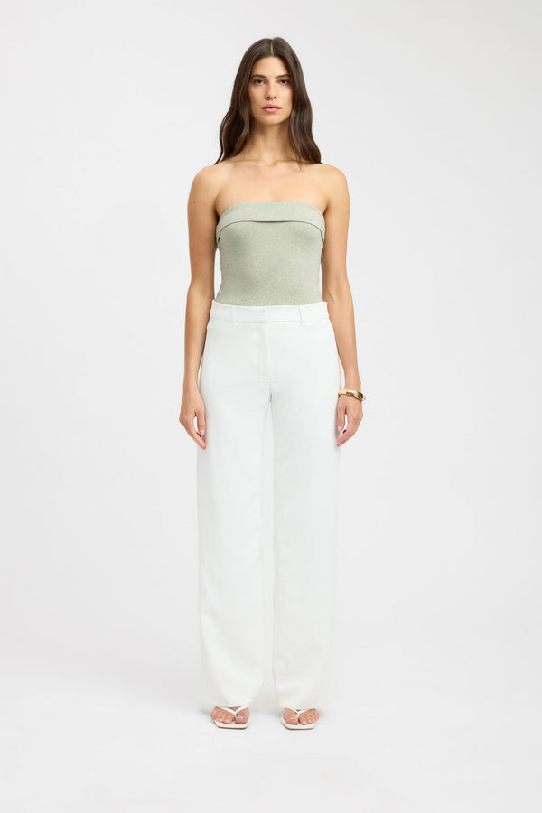 kookai Lulu Top Sage Marle