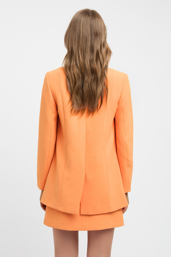 Kookai Lux Oversized Blazer Tangerine