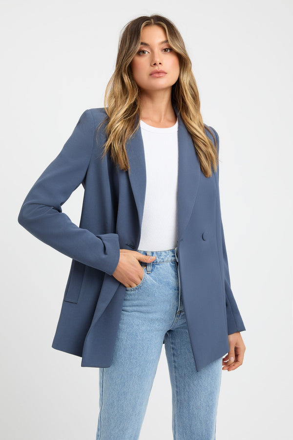 kookai Lux Oversized Blazer Titanium