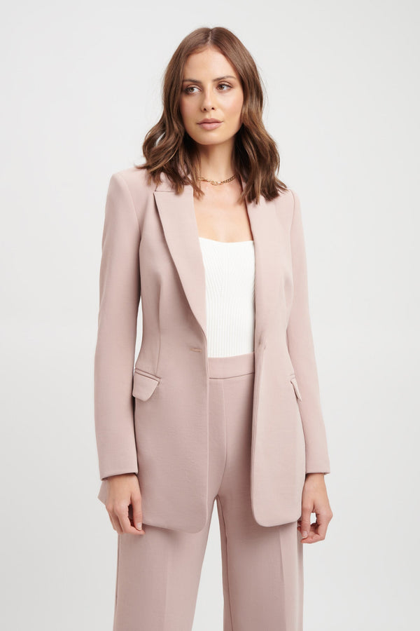 Kookai Lux Tuck Blazer Truffle