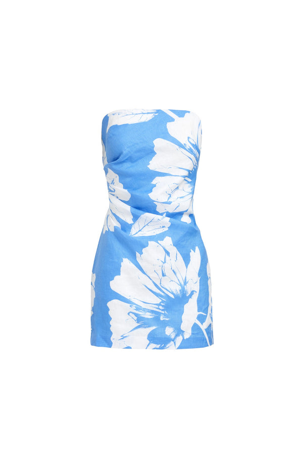 Kookai Lyla Mini Dress Blue/White