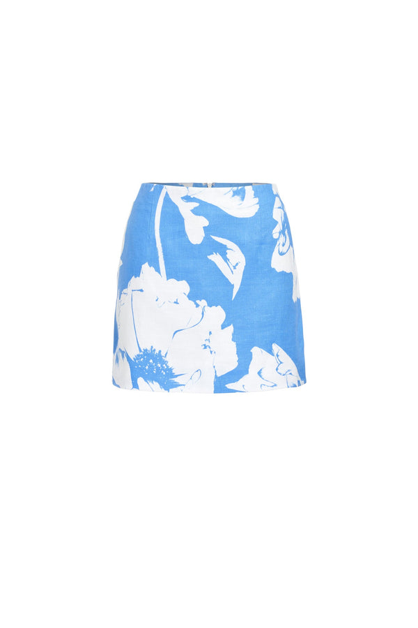 Kookai Lyla Mini Skirt Blue/White