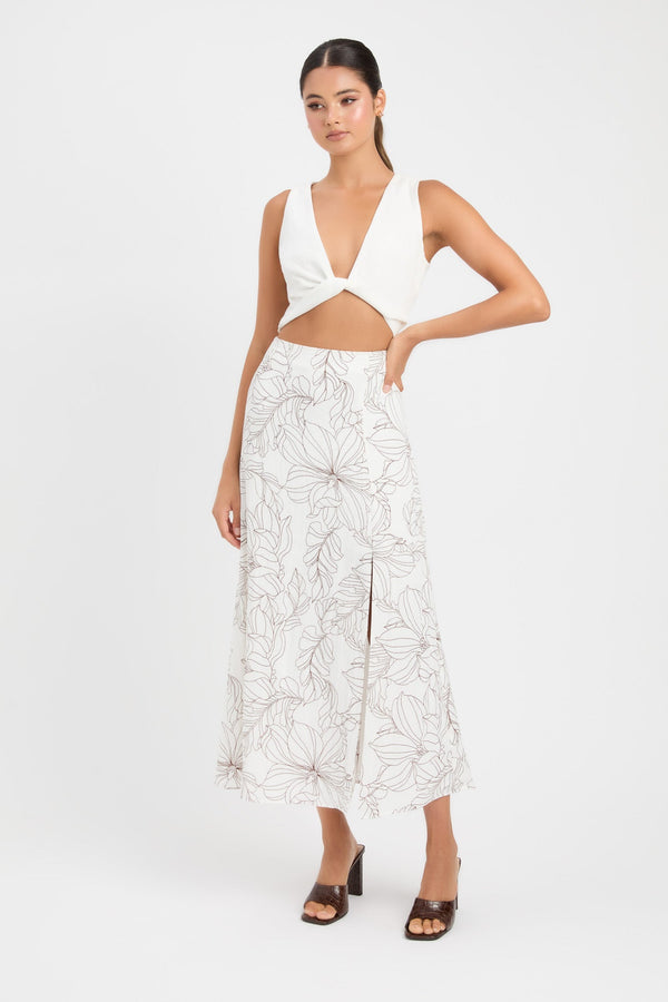 Kookai Lyra Halter Crop Multi