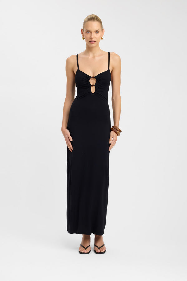 kookai Maddy Bead Dress Black
