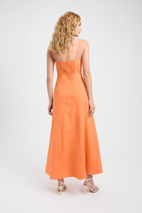 Kookai Maguy Maxi Dress Tangerine