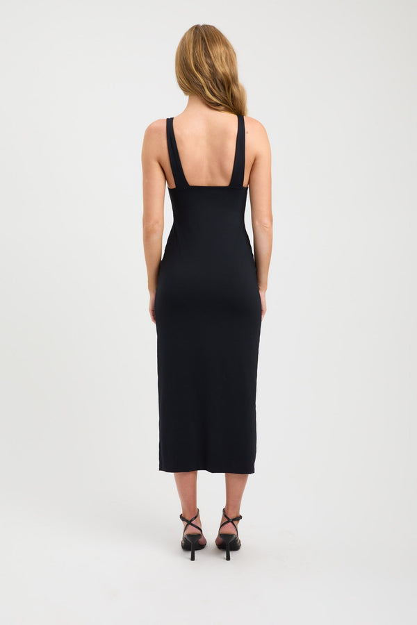 Kookai Magy Midi Dress Black