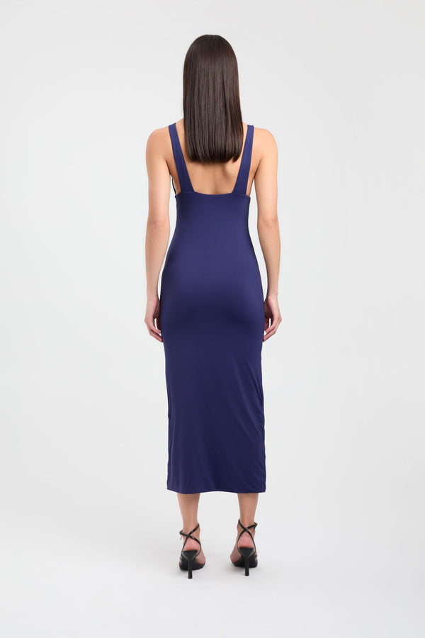 Kookai Magy Midi Dress Navy Night