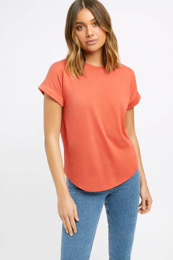 kookai Maine Tee Dark Bronze