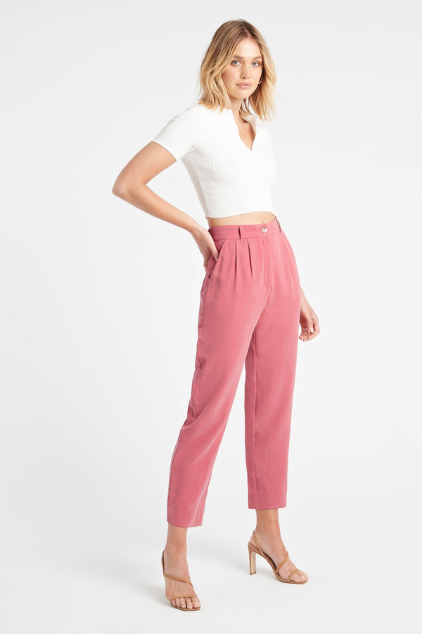 kookai Maisie Pants Faded Rose