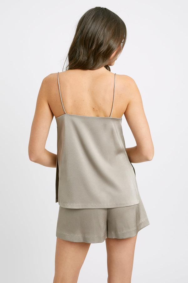 Kookai Majestic Cami Olive Green