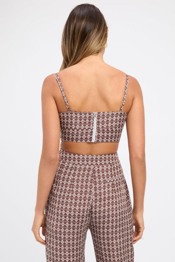 Kookai Malia Crop Top Multi