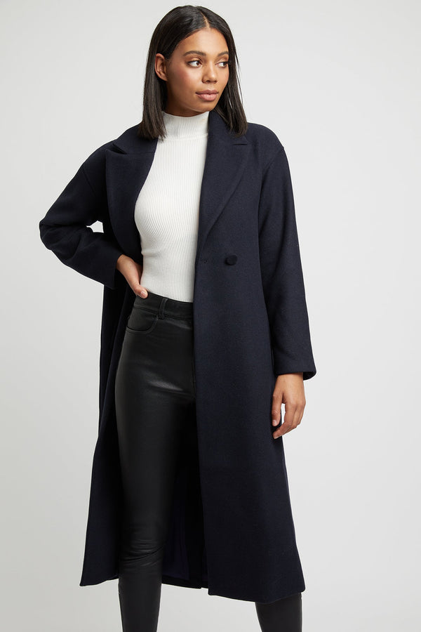 Kookai Malmo Coat Navy