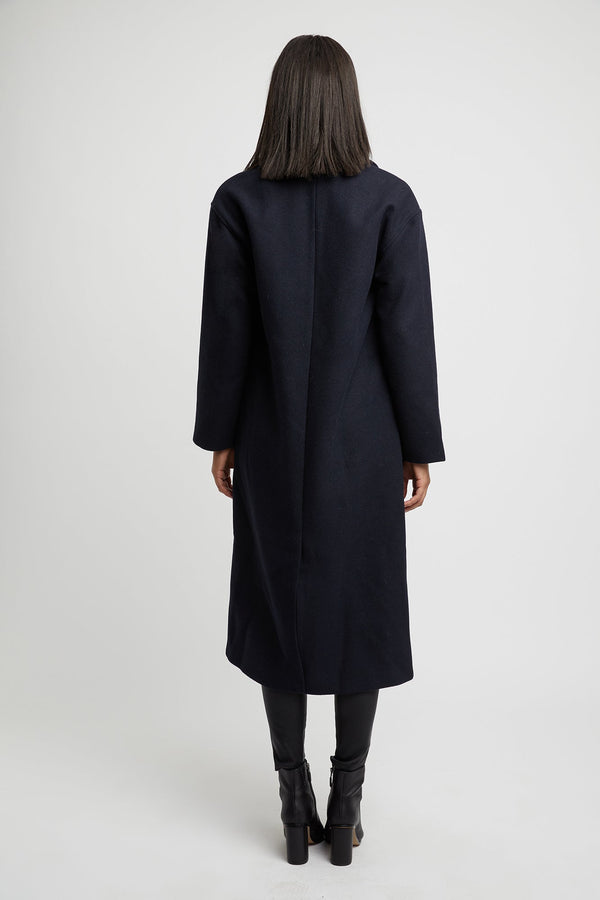 Kookai Malmo Coat Navy