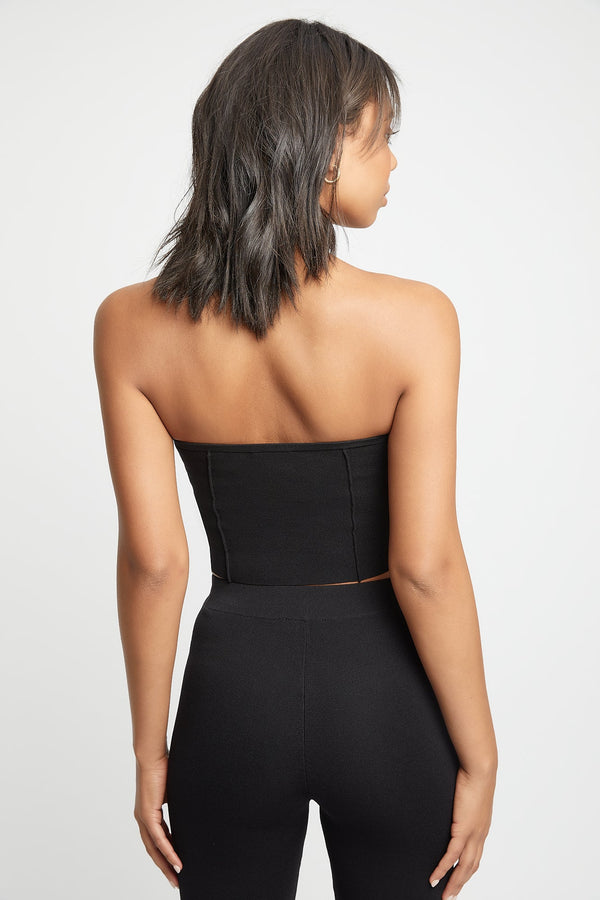 Kookai Malone Bustier Top Black
