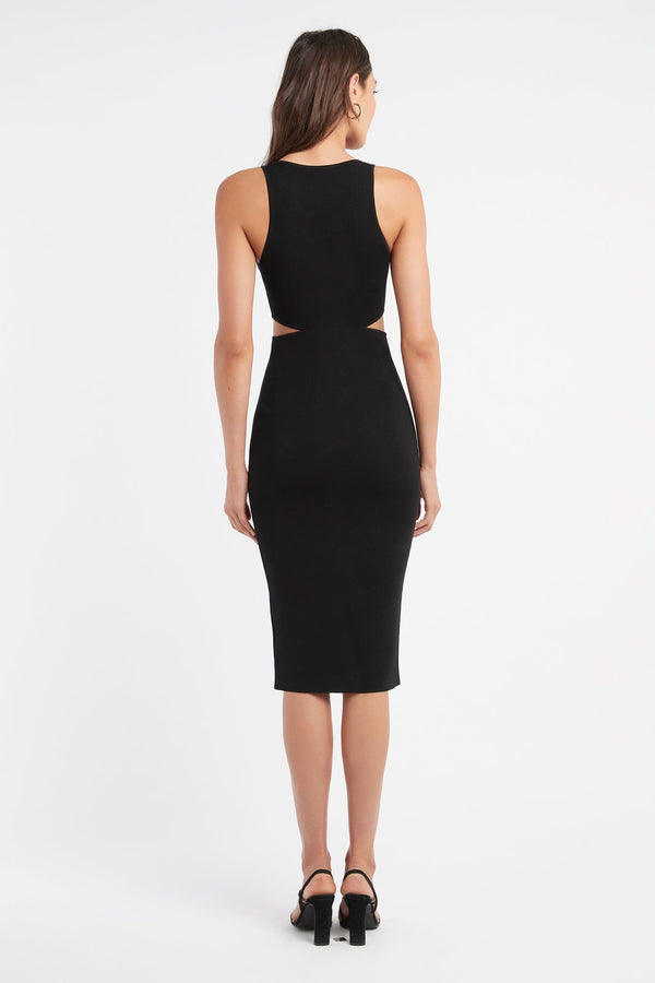 Kookai Malone Cutout Dress Black