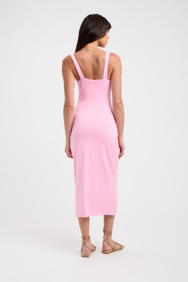 Kookai Marcella Midi Dress Senorita Pink