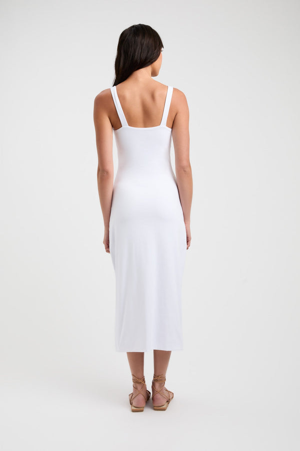 Kookai Marcella Midi Dress White