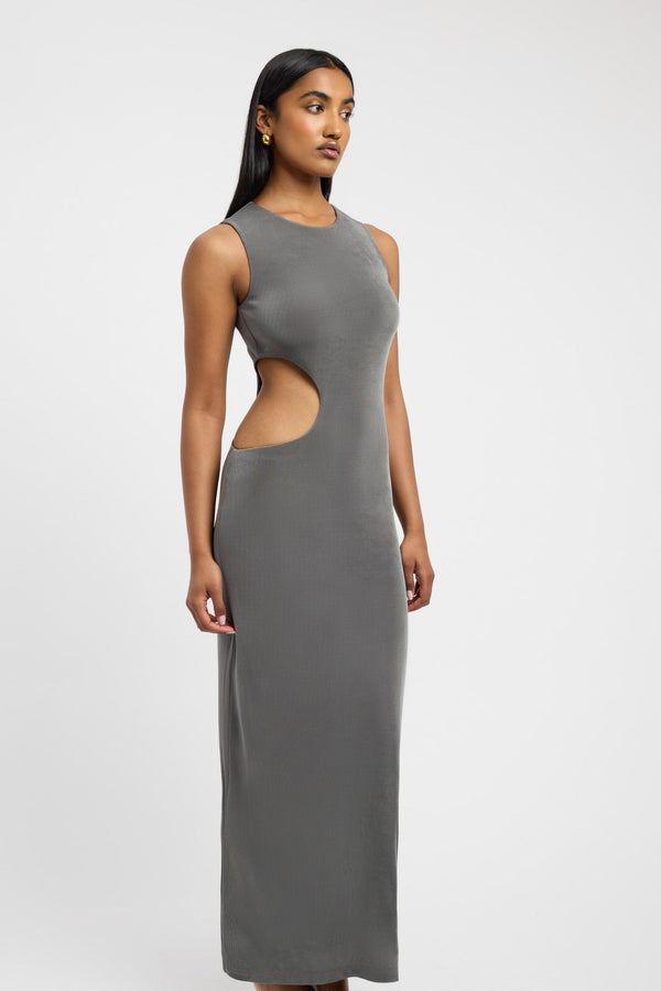 Kookai Margot Maxi Dress Sicilian Green