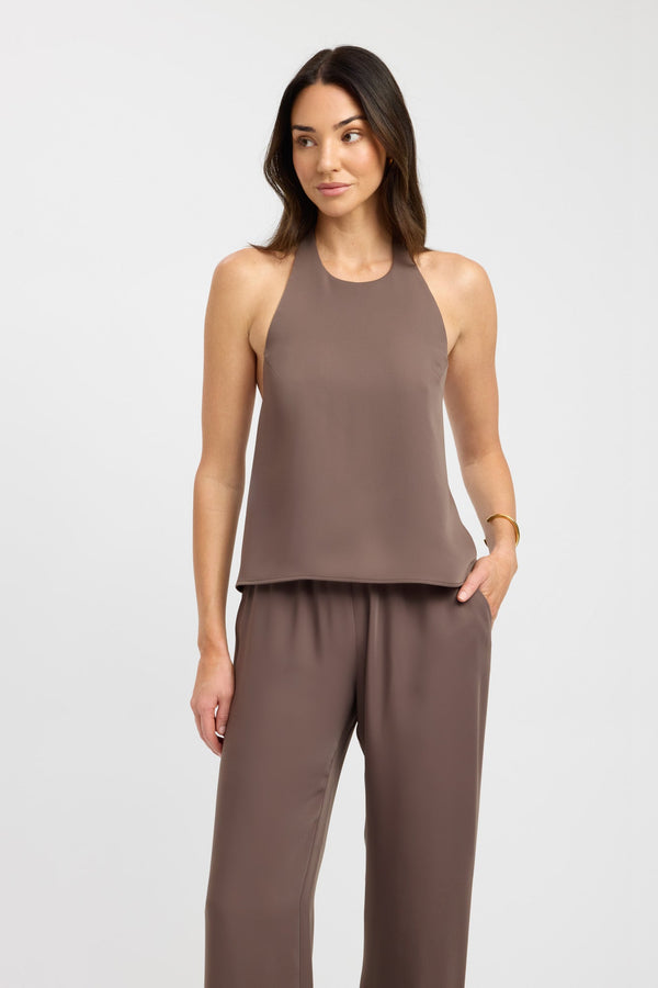 Kookai Maria Core Top Walnut