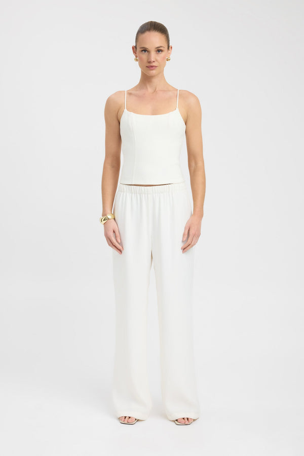 kookai Maria Elastic Pant Coconut Milk