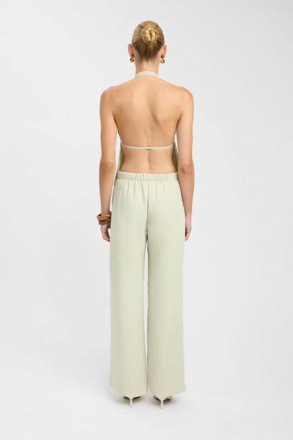 Kookai Maria Elastic Pant Green Haze