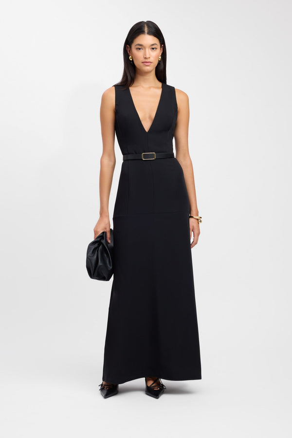 kookai Maria Maxi Dress Black