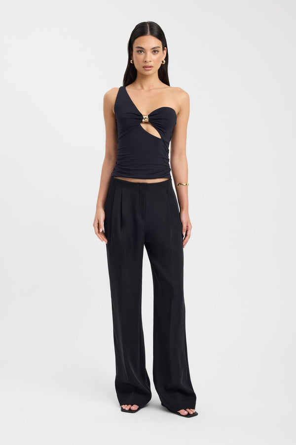 kookai Maria Pleated Pant Black