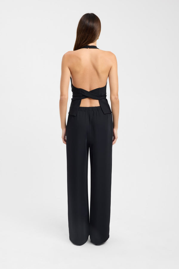 Kookai Maria Tie Top Black