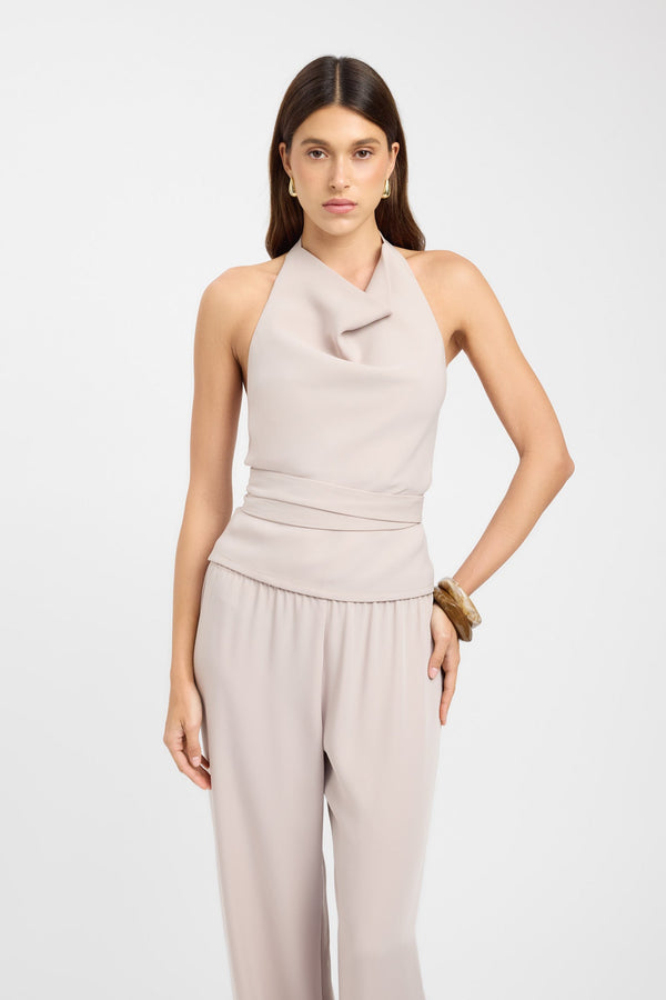 Kookai Maria Tie Top Oat