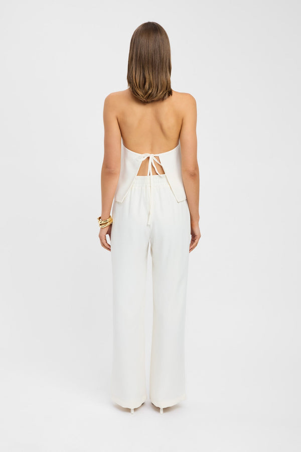 Kookai Maria Vee Core Top Coconut Milk