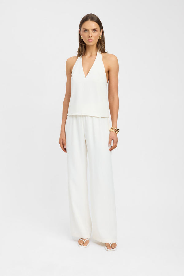 kookai Maria Vee Core Top Coconut Milk