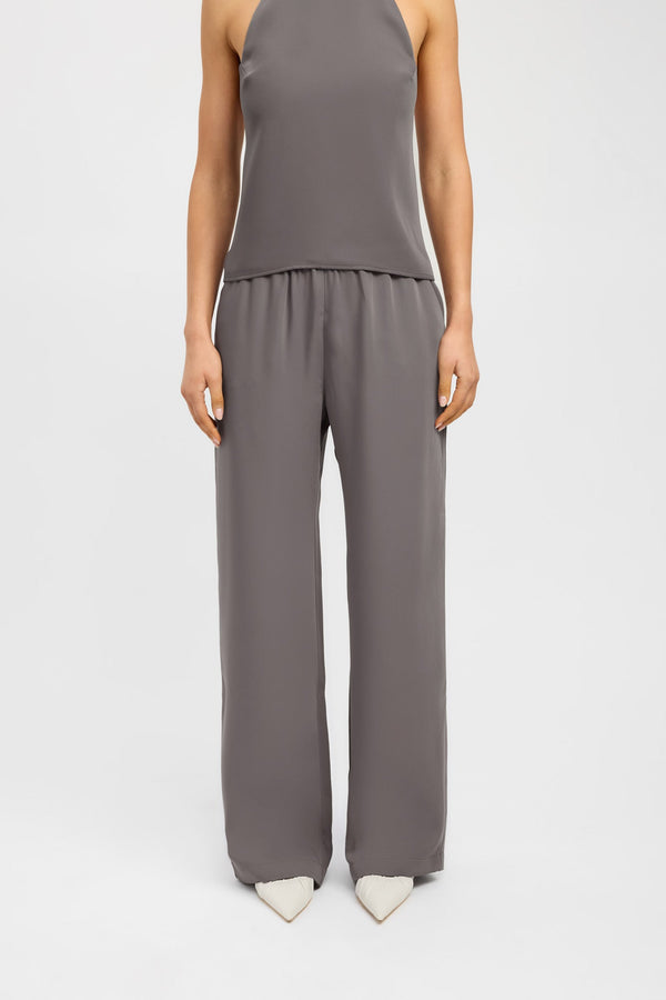 Kookai Maria Wide Leg Pant Titanium