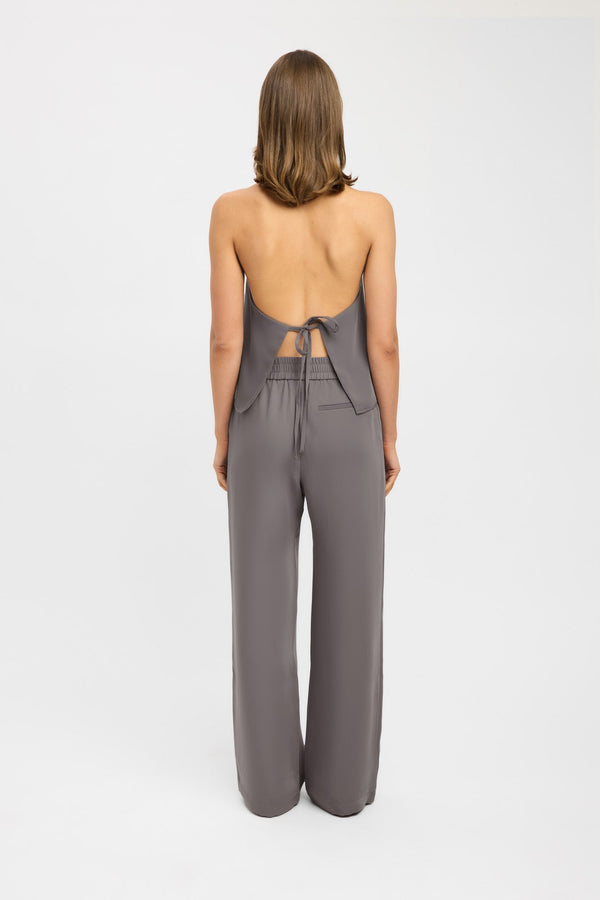 Kookai Maria Wide Leg Pant Titanium