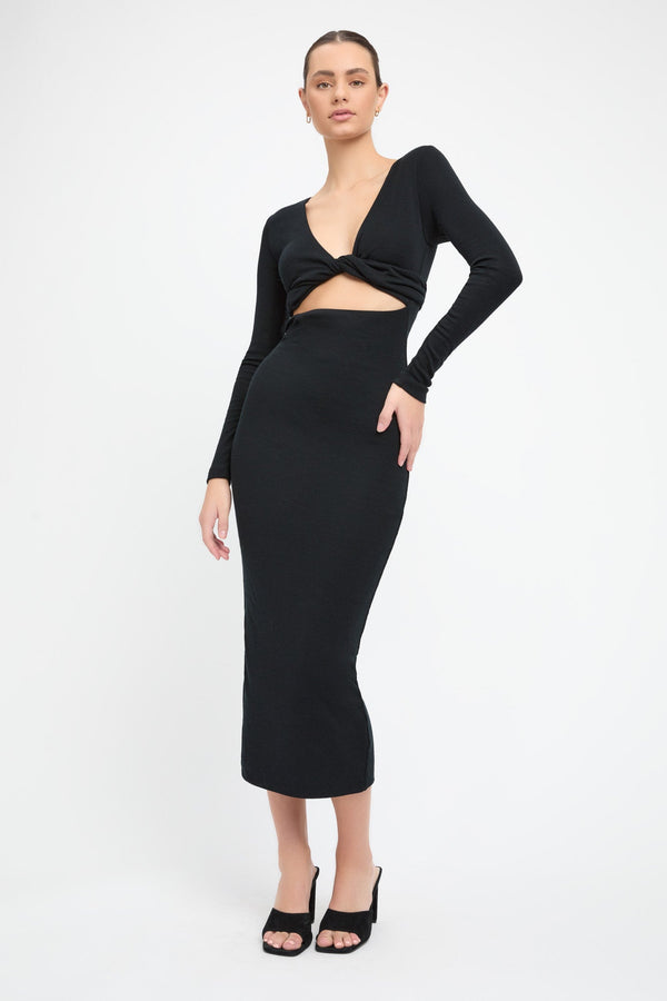 kookai Marlene Dress Black
