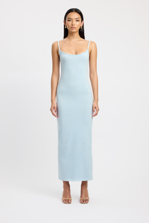 kookai Marzia Singlet Dress Baby Blue Marle