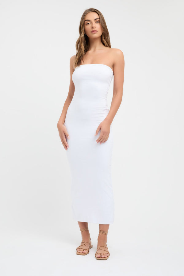 kookai Matilda Maxi Dress White