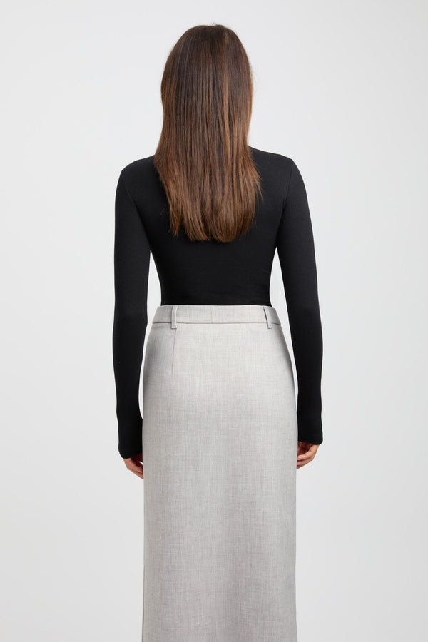 Kookai Mattie Turtleneck Top Black