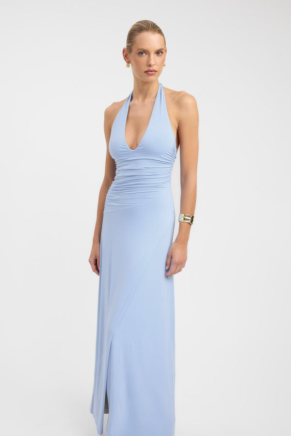 Kookai Maya Maxi Dress Blue Sky