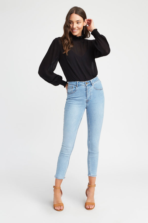 kookai Megan Jeans Light Washed Indigo