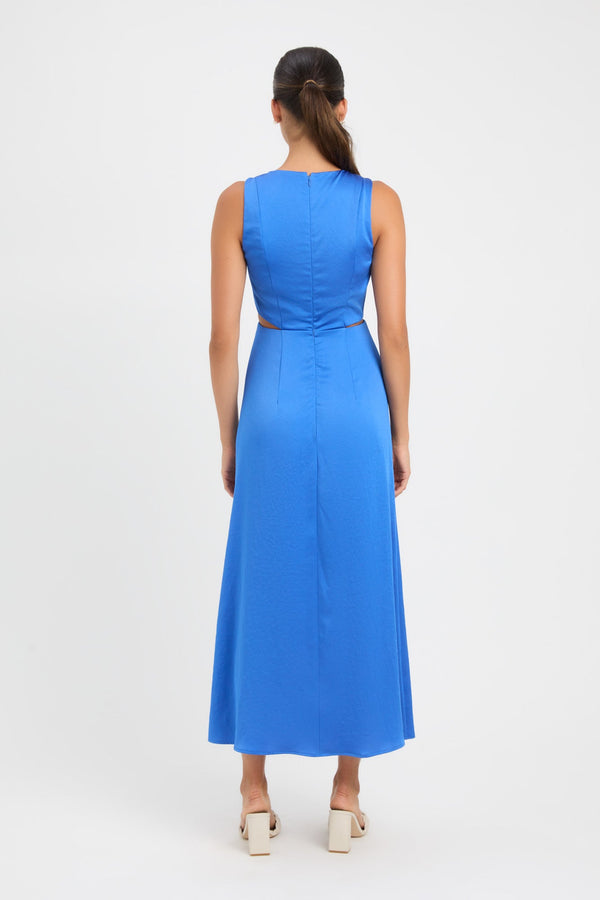 Kookai Milan Cut Out Dress Sapphire