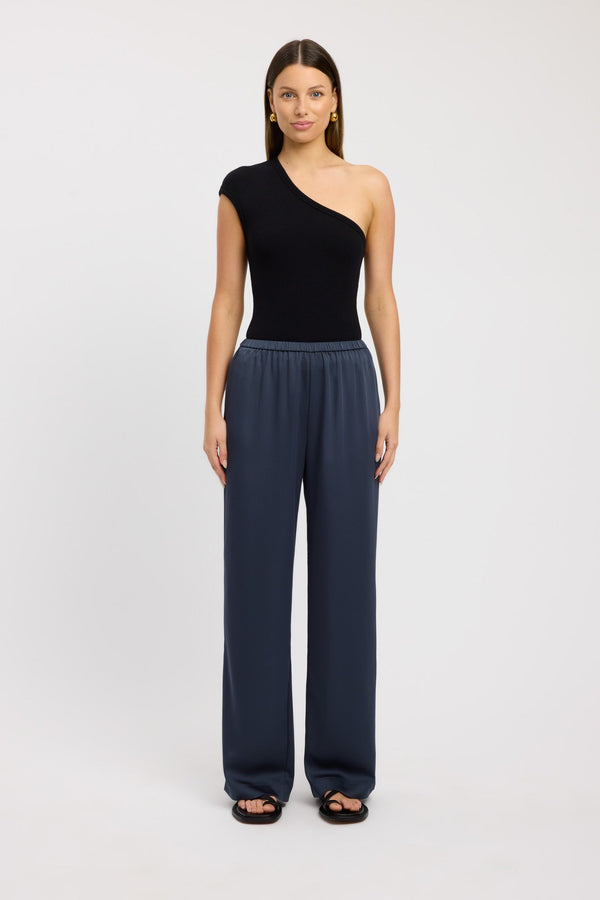 kookai Milan Wide Leg Pant Total Eclipse