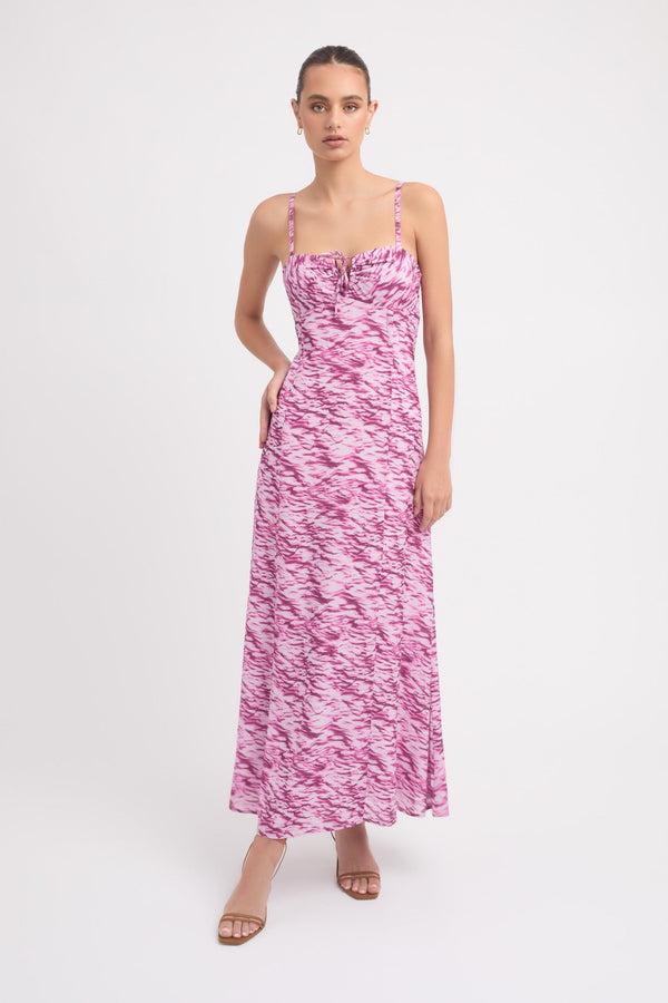 kookai Milana Day Dress Plum