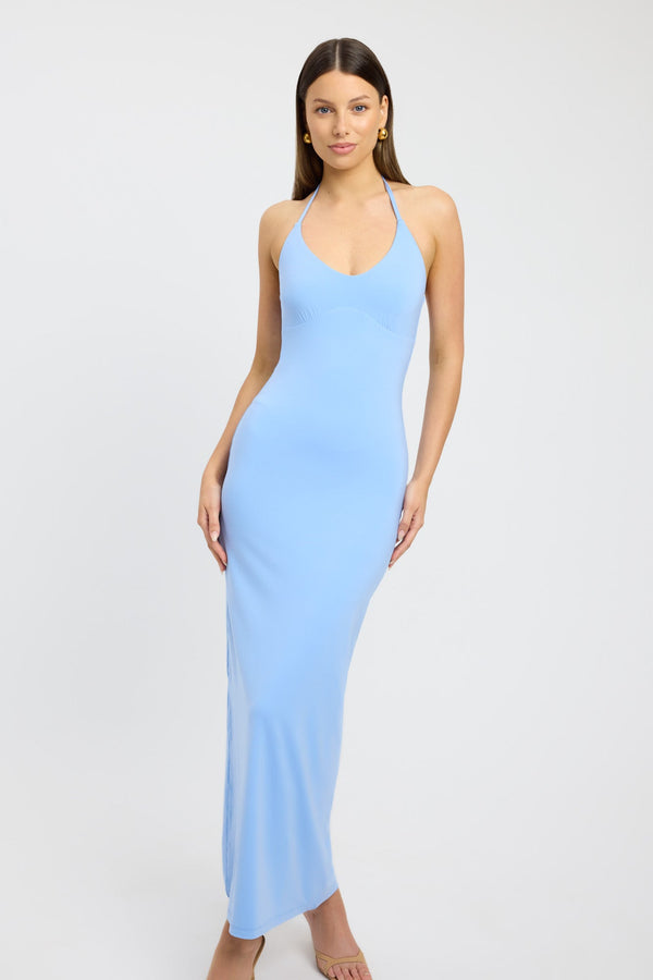 Kookai Miller Maxi Dress Cerulean