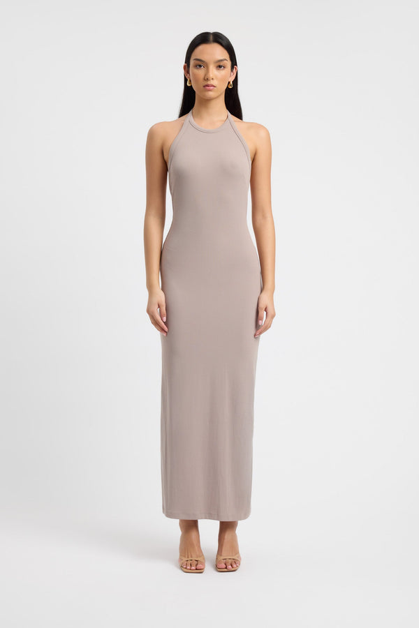 kookai Millie Maxi Dress Ash Grey