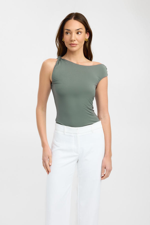 Kookai Milly Top Agave Green